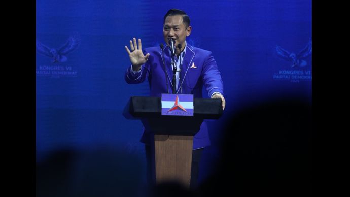 Ketua Umum Partai Demokrat Agus Harimurti Yudhoyono (AHY). 