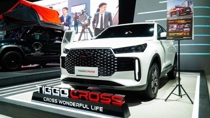 Salah satu sorotan utama dari pameran IIMS 2025 dan BCA Expoversary adalah debut Chery TIGGO Cross. (Foto: Istimewa)