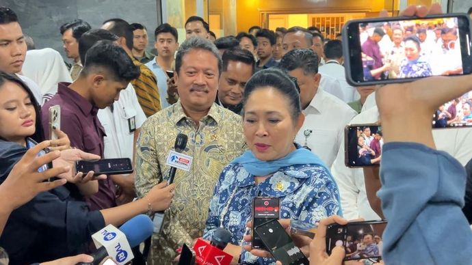 Komisi IV DPR RI menggelar rapat dengan Menteri Kelautan dan Perikanan Sakti Wahyu Trenggono. (NTVNews.id) 