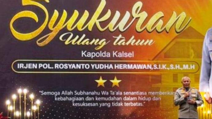 Kapolda Kalsel Irjen Rosyanto