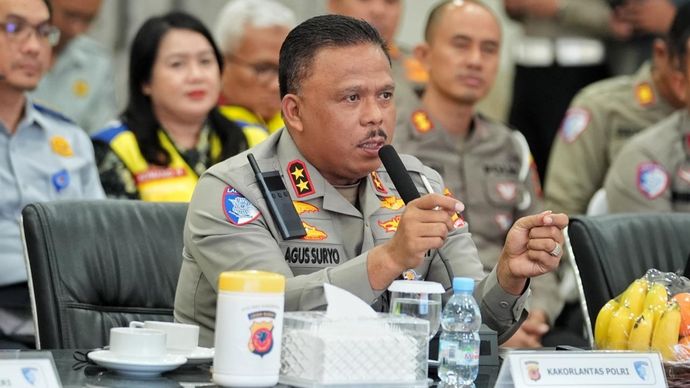 Kakorlantas Polri Irjen Agus Suryo Nugroho. 