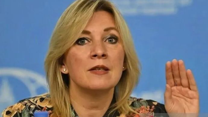 Juru bicara Kementerian Luar Negeri Rusia Maria Zakharova.