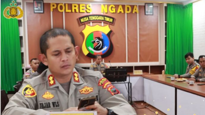 Kapolres Ngada AKBP Fajar Widyadharma Lukman Sumaatmaja