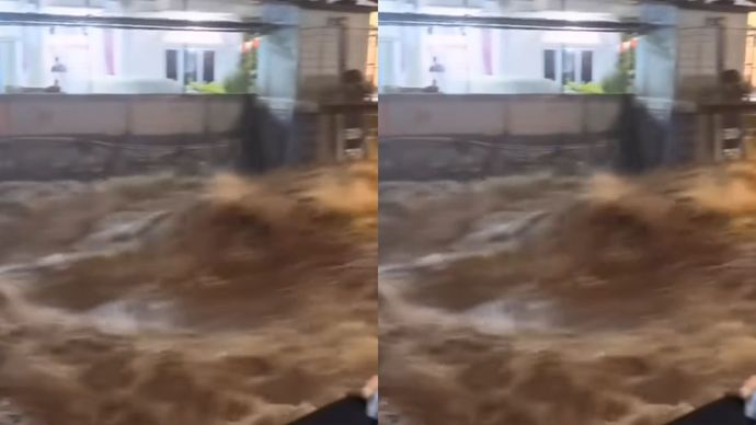 luapan air ciliwung