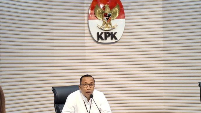 Plh. Direktur Penyidikan KPK Budi Sokmo di Gedung Merah Putih KPK, Jakarta, Senin (3/3/2025).