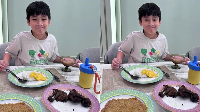 Menu Buka Puasa Rafathar Malik Ahmad