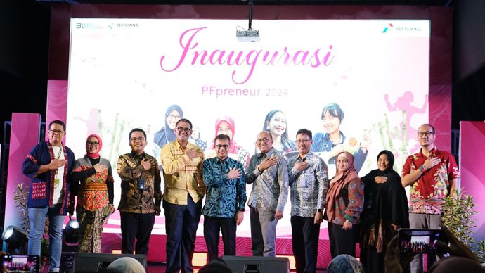 PT Pertamina (Persero) menggelar acara Inaugurasi PFpreneur 2024