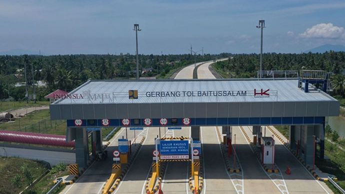 Tol Trans Sumatra. (Antara) 