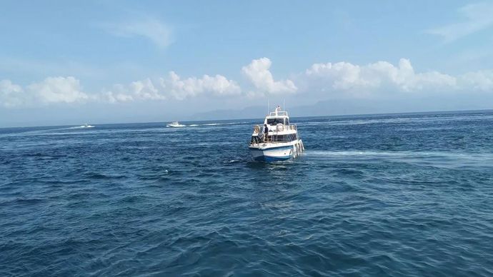 Arsip foto - Kapal cepat berlayar menuju Pulau Nusa Penida di Kabupaten Klungkung, Bali, Rabu (22/10/2024). 