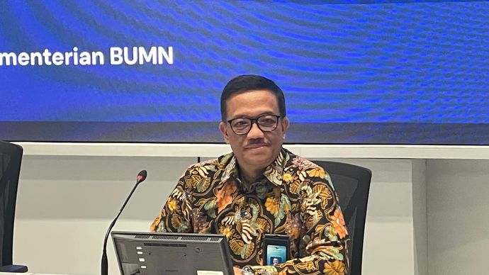 Direktur Niaga Garuda Indonesia Ade R Susardi