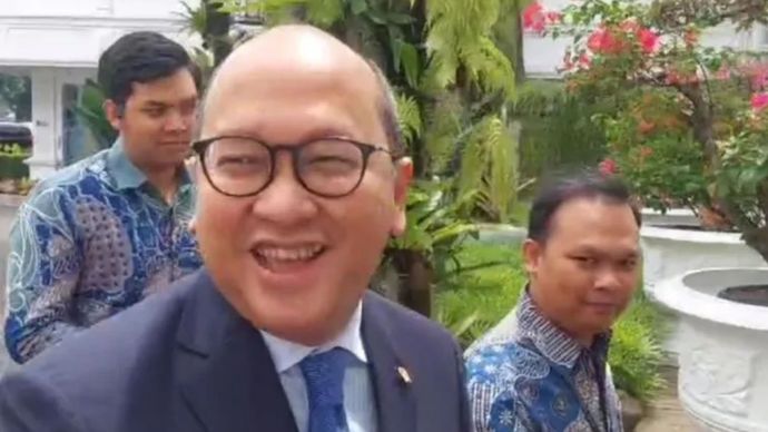 Kepala Badan Pelaksana (CEO) BPI Danantara Rosan Perkasa Roeslani saat ditemui di Istana Kepresidenan Jakarta, Jumat (7/3/2025).