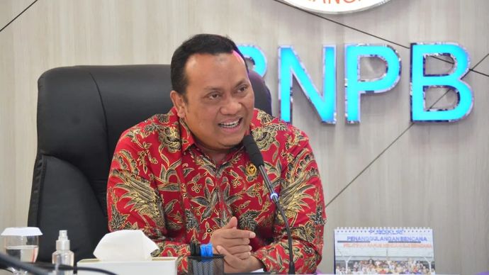 Anggota I Badan Pemeriksa Keuangan , Nyoman Adhi Suryadnyana menyampaikan pihaknya melakukan pemeriksaan atas Laporan Keuangan (LK) Badan Nasional Penanggulangan Bencana (BNPB) tahun 2024/Ist