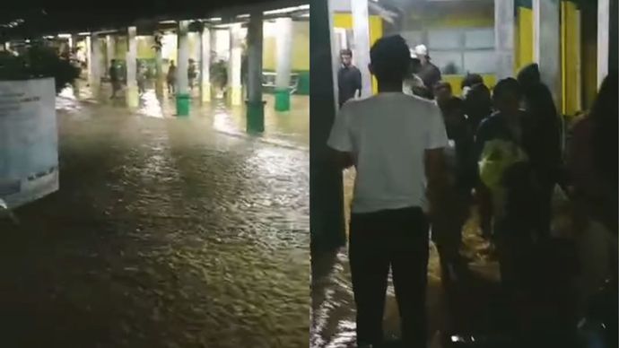 Banjir RSUD Pelabuhan Ratu Sukabumi