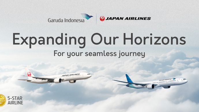 Garuda Indonesia dan Japan Airlines Berkolaborasi, Perluas Jaringan di Asia Pasifik