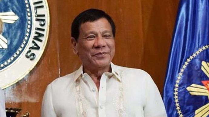 Mantan Presiden Filipina, Rodrigo Duterte.