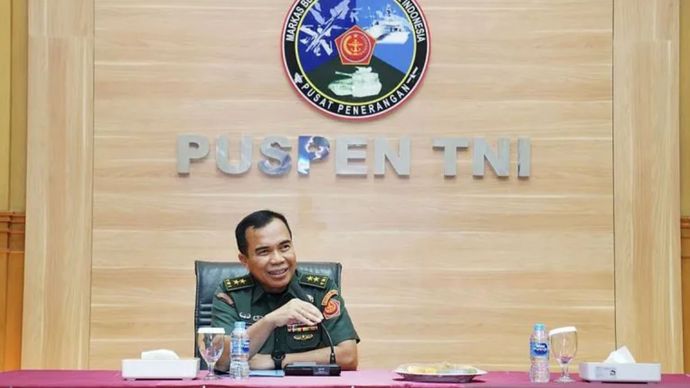 Kepala Pusat Penerangan (Kapuspen) TNI Mayjen TNI Hariyanto.