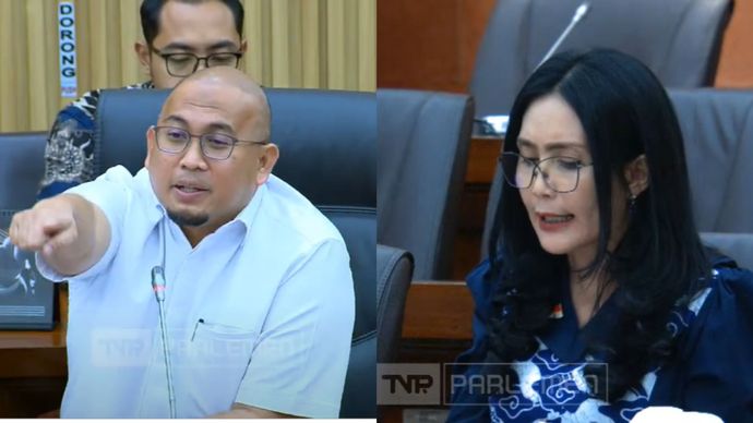 Andre Rosidade dan Rieke Diah Pitaloka