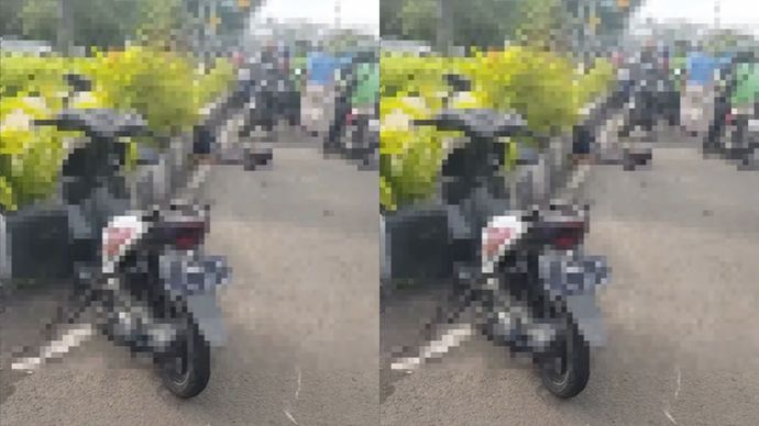 Pemotor tewas di Jalan Raya Bogor