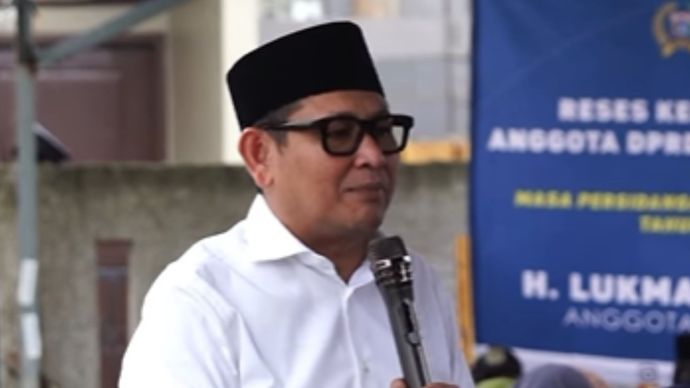 Anggota DPRD DKI Jakarta Lukmanul Hakim 