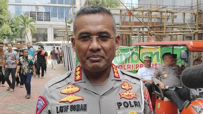 Direktur Lalu Lintas Polda Metro Jaya, Kombes Polisi Latif Usman