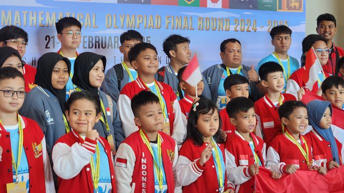 Siswa kelas 2 SD asal Tegal sumbang medali emas di Olimpiade Matematika di Thailand