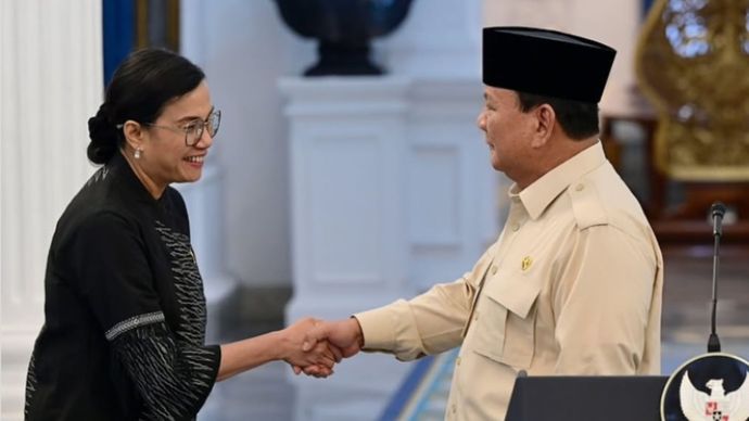 Sri Mulyani dan Prabowo