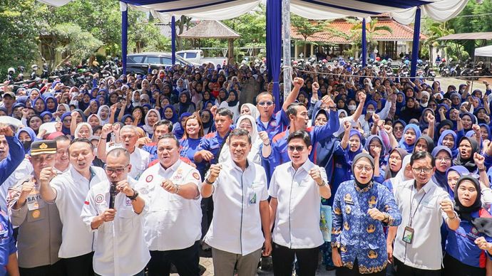 BPJS Ketenagakerjaan Beri  Layanan JHT dan JKP Bagi Pekerja PT Danbi Internasional.