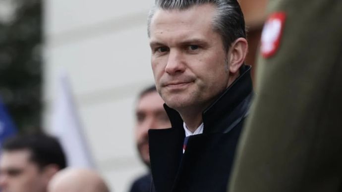 Arsip - Menteri Pertahanan Amerika Serikat Pete Hegseth. 