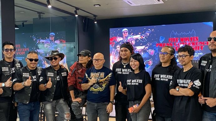 Konferensi pers film Five Wolves x Harley Davidson Jakarta 