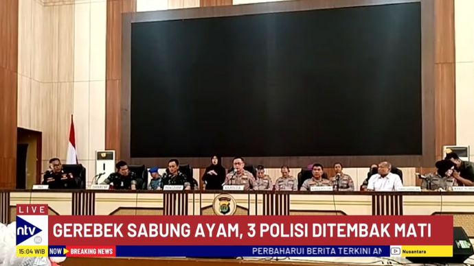 Konferensi Pers Kapolda Lampung dan Pangdam II/Sriwijaya