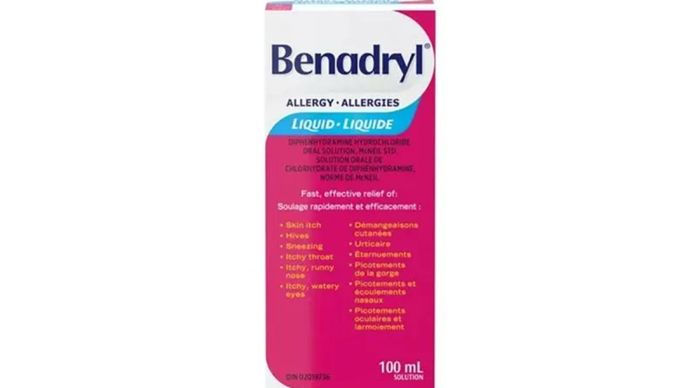 Jenis Obat antihistamin Benadryl 100 ml