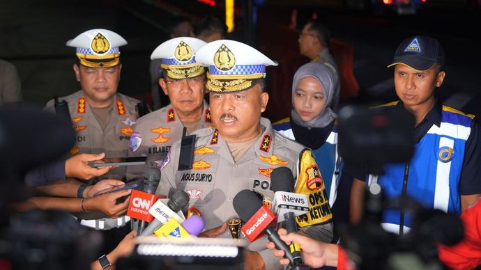 Kakorlantas Polri Irjen Agus Suryanugroho. 