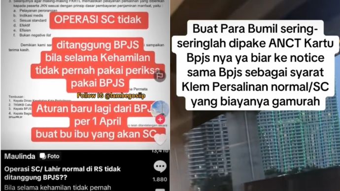 Viral BPJS Tidak Bisa Dipakai Operasi Caesar