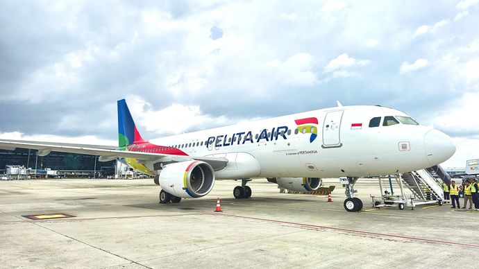 Pelita Air secara resmi menyambut kedatangan armada terbarunya, Airbus A320 dengan registrasi PK-PWN, pada Kamis, 24 April 2025. 