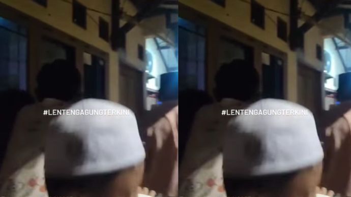 Mayat di lenteng agung. Belum diketahui apa penyebab kematian, Suasana di sekitar kontrakan tampak ramai dipenuhi warga yang penasaran.