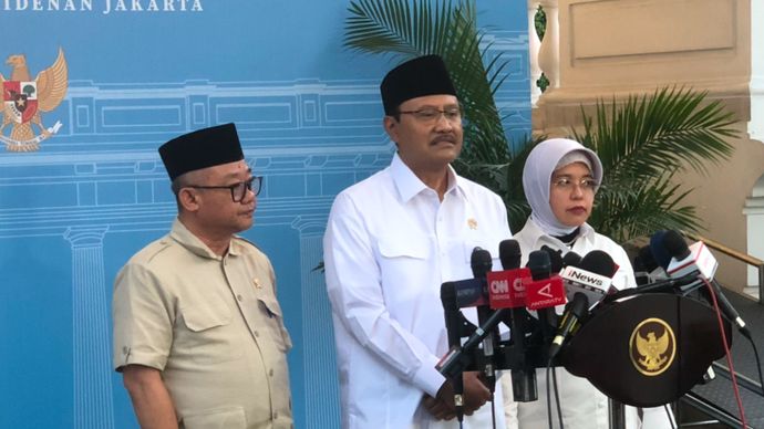 Menteri Sosial (Mensos) Saifullah Yusuf ( Gus Ipul)