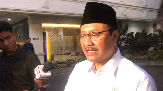 Menteri Sosial (Mensos) Saifullah Yusuf ( Gus Ipul)