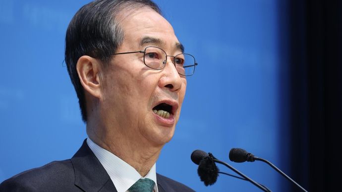 Mantan PM Korea Selatan, Han Duck Soo.