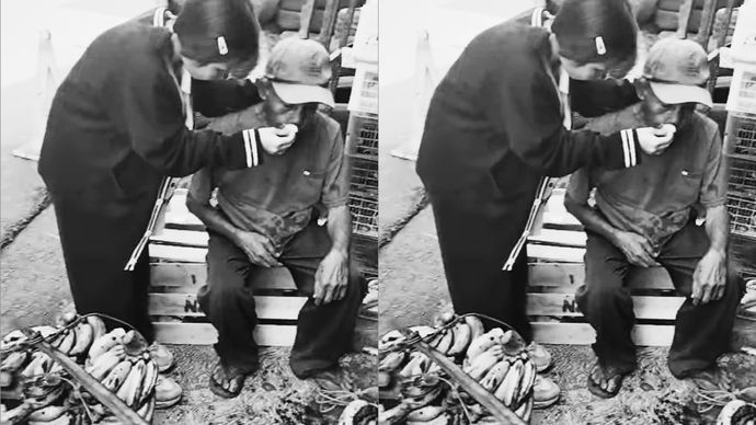 Kakek Penjual Pisang Dipukuli di Bogor