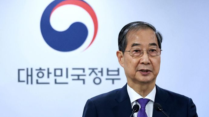 Presiden sementara Korea Selatan, Han Duck Soo