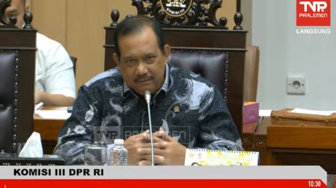 Anggota Komisi III DPR RI Rikwanto. (YouTube) 