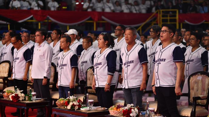 Pertamina Turut Rayakan Puncak Perayaan Hari Buruh Internasional 2025.