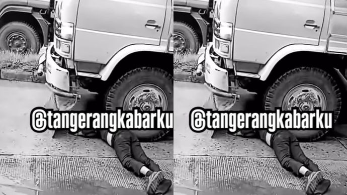 Truk tabrak pemotor sampai tewas