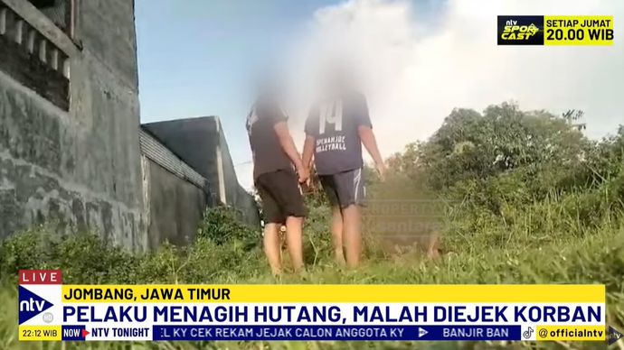 Aksi penganiyaan direkam dan viral di media sosial.