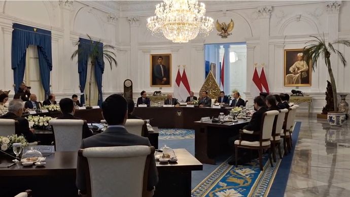 Prabowo Subianto dan Bill Gates