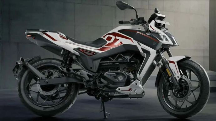 Matter Aera adalah motor listrik dengan empat gigi. (Foto: Matter Motor) 