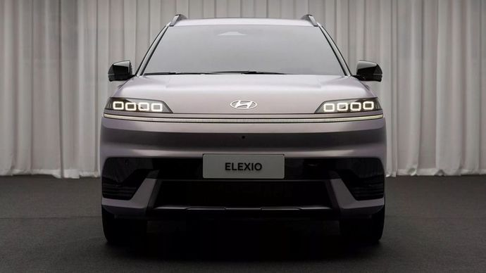 SUV listrik Hyundai Elexio. (Foto: Istimewa via Carscoops)