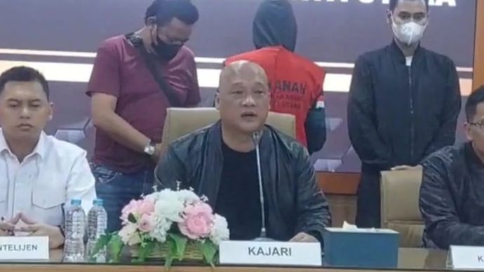 Jawir saat kembali tertangkap. (Antara) 
