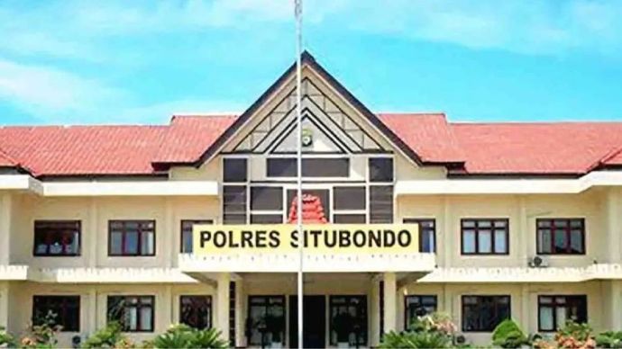Polres Situbondo, Jawa Timur.