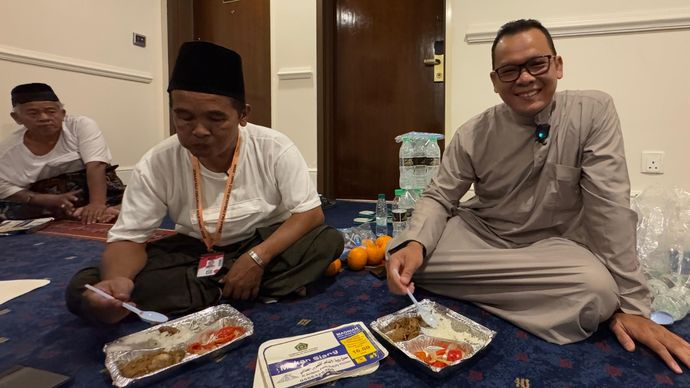 menu katering bagi jemaah haji